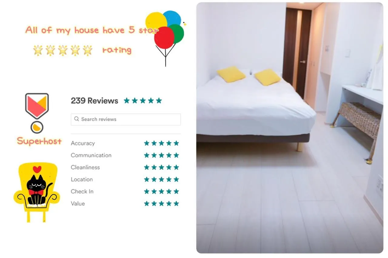 Apartment Lovely Stay In Tokyo ! Free Wifi